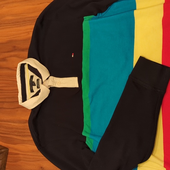 Tommy Hilfiger long sleeve polo size L - Picture 7 of 12